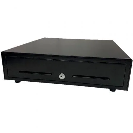 Premier Cajón Portamonedas 410-HQ Automático Negro 41x41 con 4 Compartimentos para Billetes y 8 para Monedas